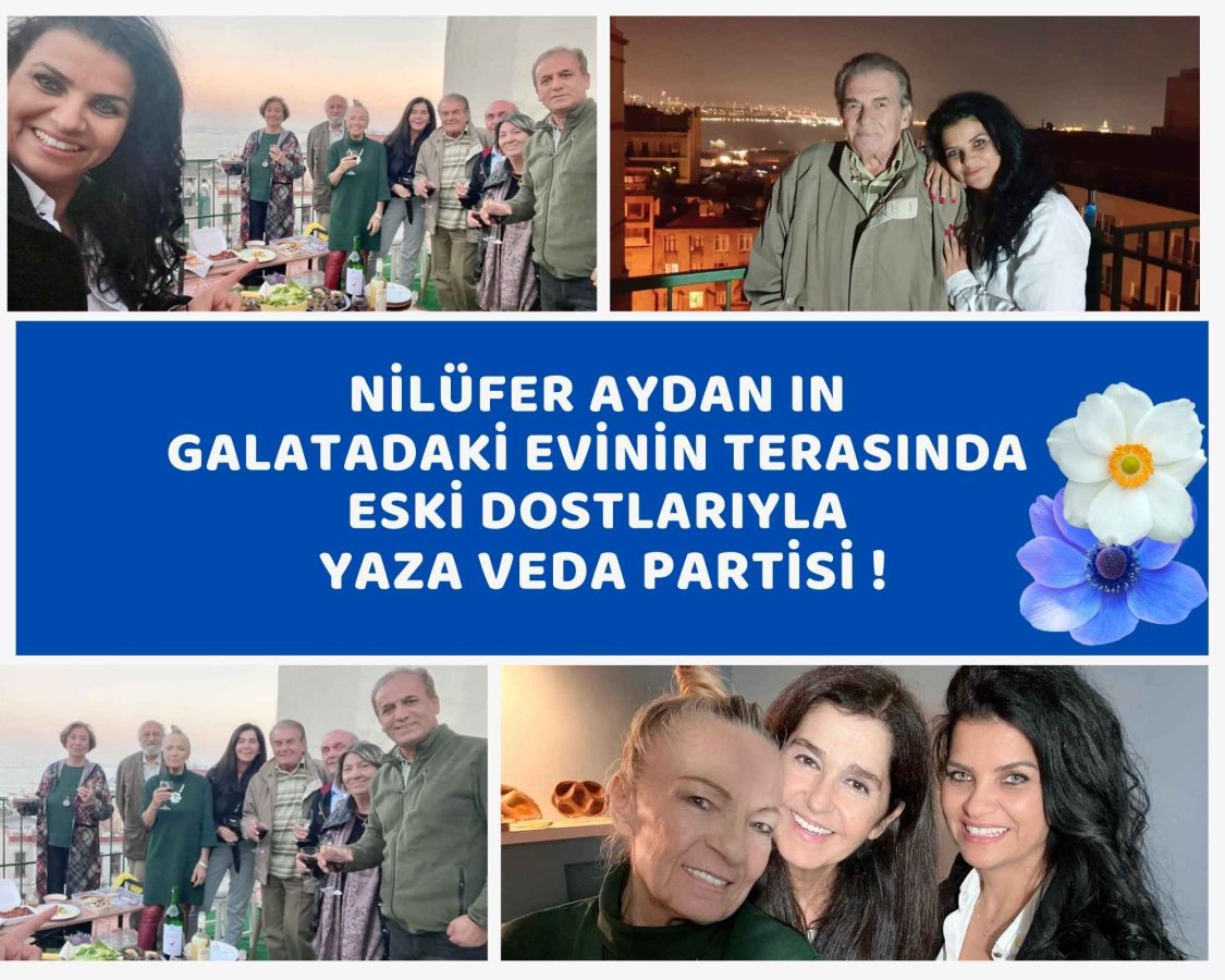 Nilüfer Aydan la, yaza veda partisinde ..